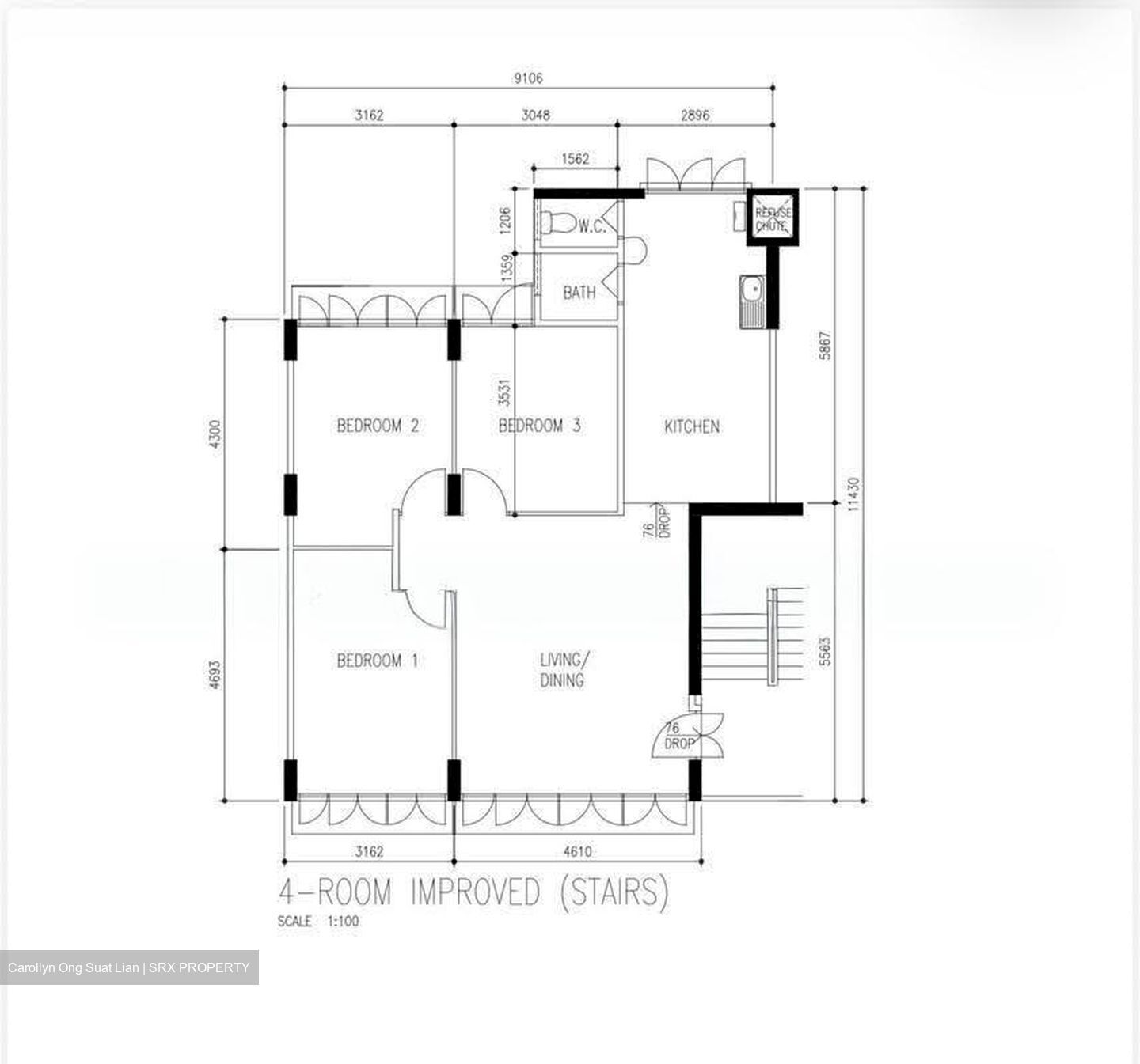 Blk 15 Ghim Moh Road (Queenstown), HDB 4 Rooms #633320901